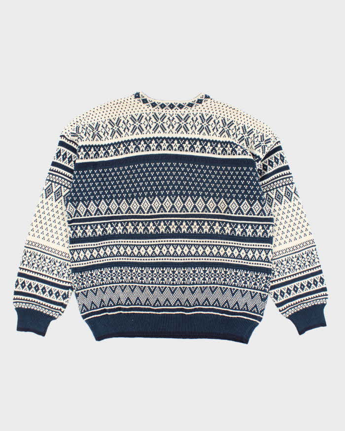 Vintage Northern Isle Wool Blend Knit Jumper - XL