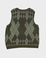 Vintage London Fog Wool Blend Tank Knit - L