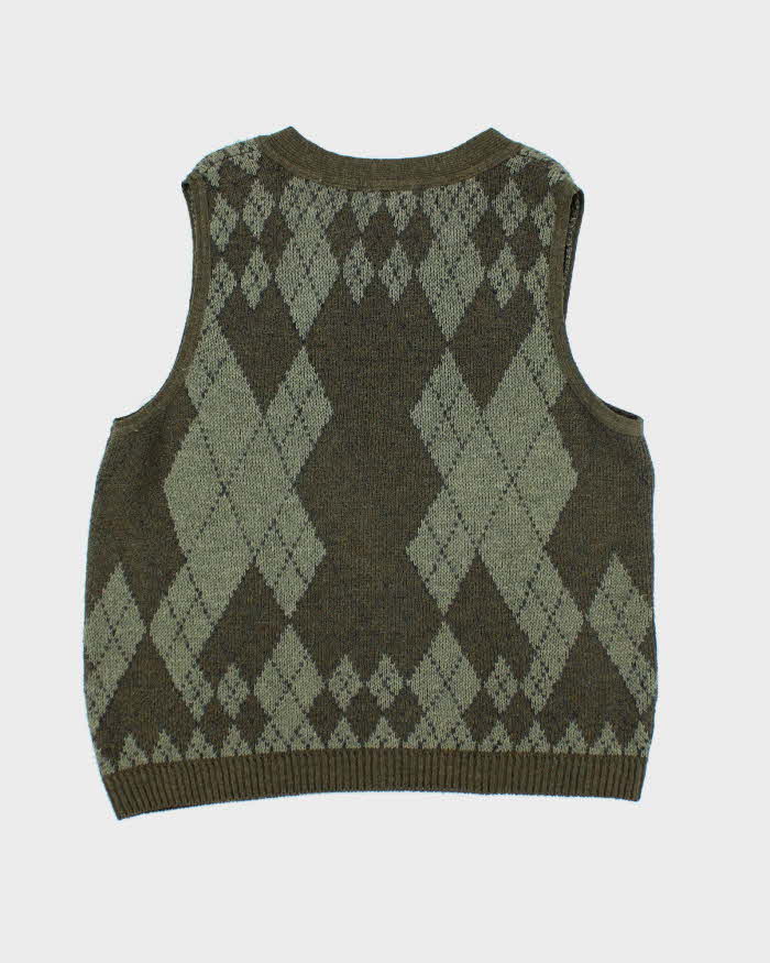 Vintage London Fog Wool Blend Tank Knit - L