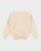 Vintage Yves Saint Laurent Wool Chunky Knit Jumper - S