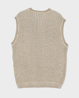 Vintage 2000's Casa Moda Patterned Tank Knit Jumper - L
