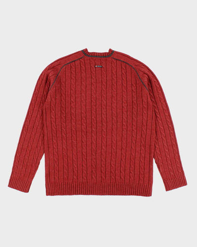 Vintage Point Zero Heavyweight Chunky Knit Jumper - L