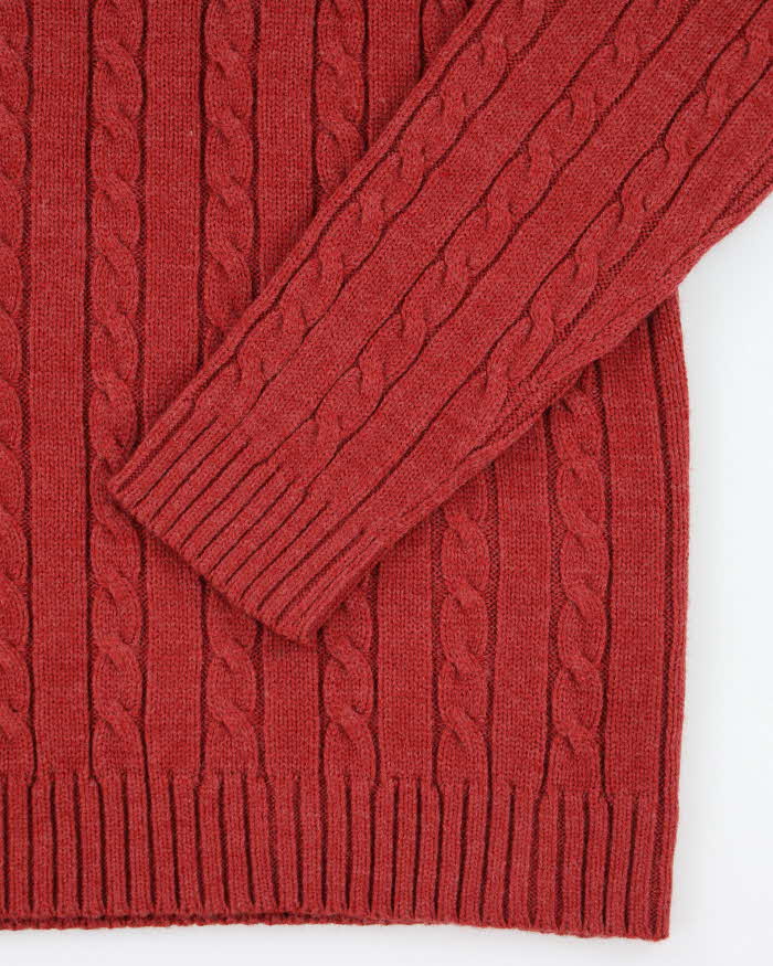 Vintage Point Zero Heavyweight Chunky Knit Jumper - L