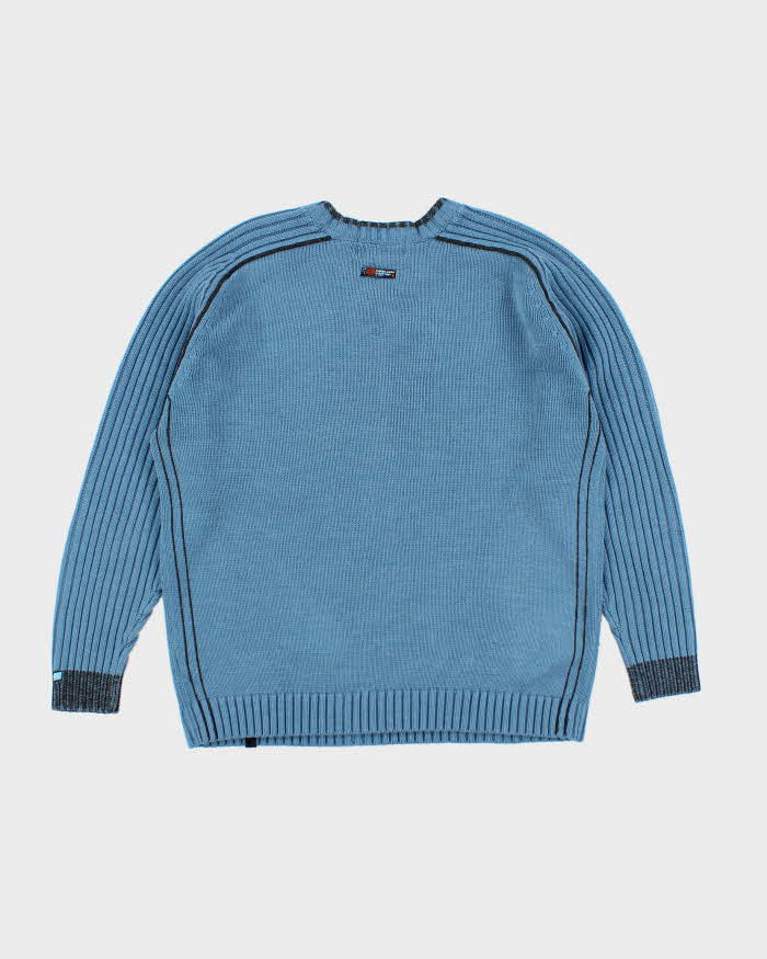 Vintage Point Zero Chunky Knit Jumper - L