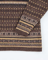 Vintage Point Zero Wool Collard Jumper  - S