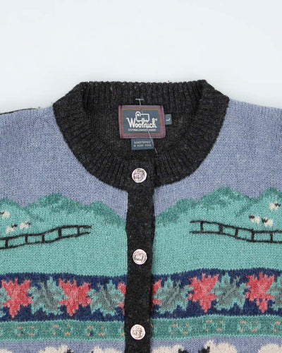 Vintage 90s Woolrich Wool Cardigan - L
