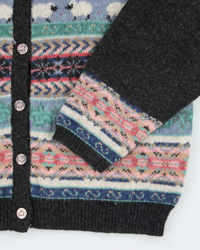 Vintage 90s Woolrich Wool Cardigan - L