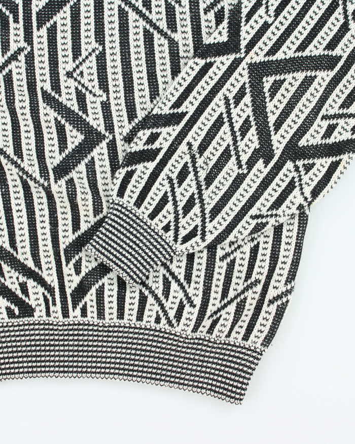 Vintage Cypress Pattern Knit Jumper - M