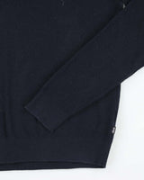 Vintage Hugo Boss Quarter Zip Chunky Knit Jumper - S