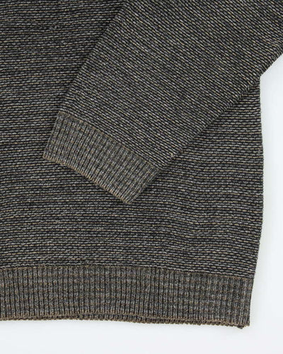 Vintage 90's Pierre Cardin Chunky V-Neck Jumper - XL