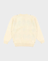 Vintage 80's Kingsley Pringle Patterned Chunky Knit Jumper - M