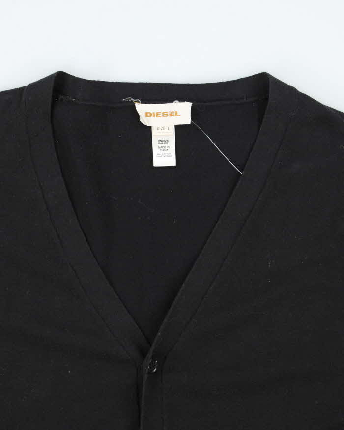 Vintage Y2K Diesel Lightweight Button Up Cardigan - L