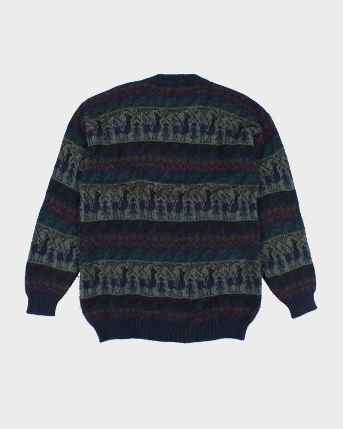 Vintage Archoi's Alpaca Chunky Knit Jumper - L