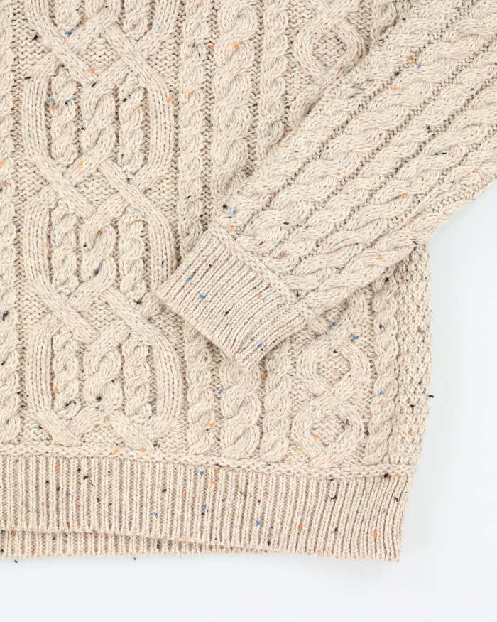 Vintage Aran Mor Merino Wool Chunky Knit Jumper - M