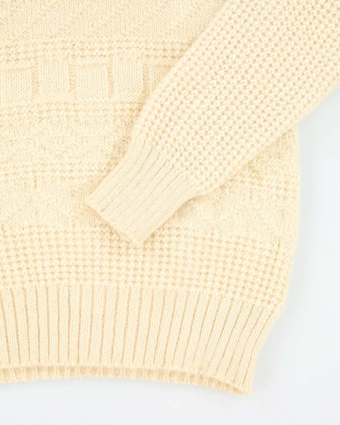 Vintage Nordvyk Wool Chunky Knit Jumper - XL