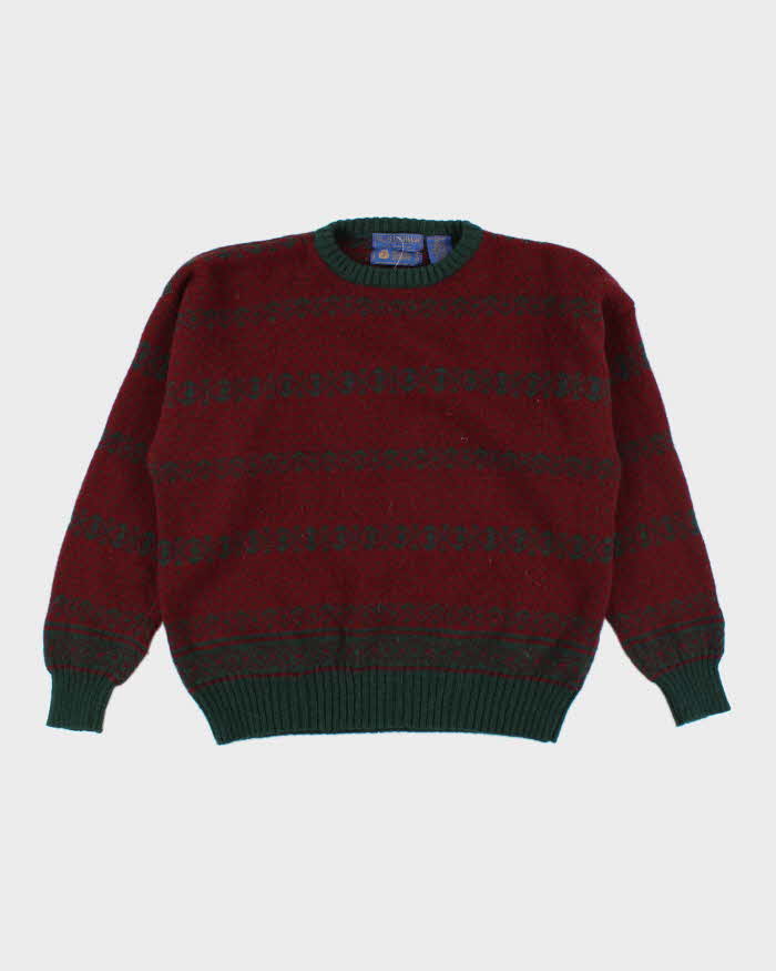 Vintage H Leishman Wool Chunky Wool Jumper - XL
