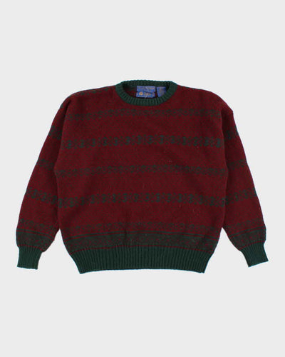 Vintage H Leishman Wool Chunky Wool Jumper - XL