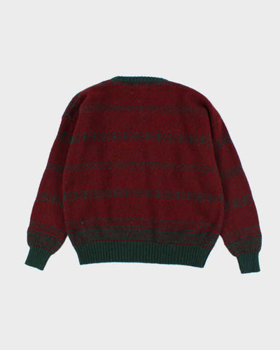 Vintage H Leishman Wool Chunky Wool Jumper - XL