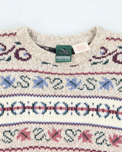 Vintage 90s Northern Reflections Wool Blend Jumper - M