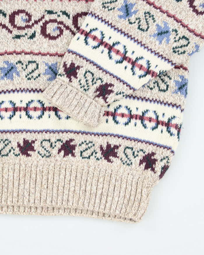Vintage 90s Northern Reflections Wool Blend Jumper - M