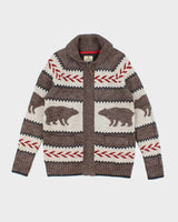 Vintage Wind River Knit Zip-Up Cardigan - S