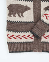 Vintage Wind River Knit Zip-Up Cardigan - S