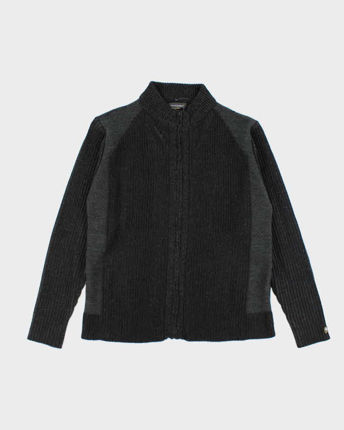 Vintage Y2k 00s Point Zero Zip-Up Jumper - L