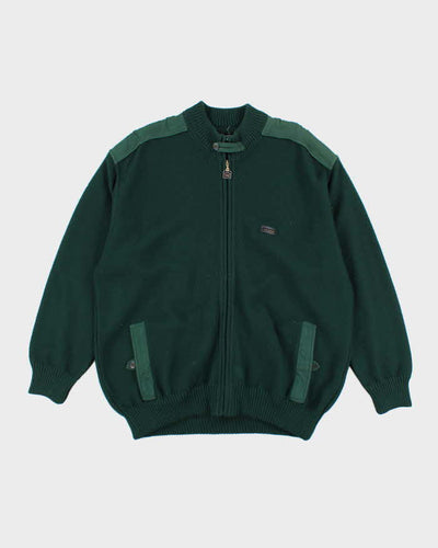 Vintage Paul & Shark Green Wool Blend Jumper - XL
