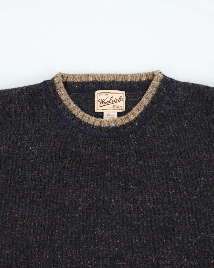 Vintage 90s Woolrich Wool Chunky Jumper - XL
