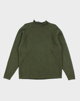 Vintage Bowen &amp; Wright Green Wool Jumper - L