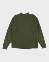 Vintage Bowen &amp; Wright Green Wool Jumper - L
