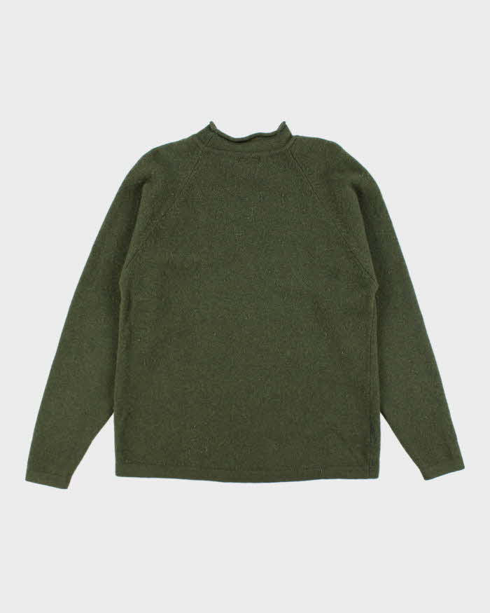 Vintage Bowen &amp; Wright Green Wool Jumper - L