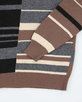 Vintage 80s Jaeger Pattern Wool Jumper - M