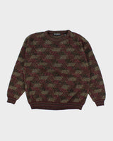 Vintage Brandini Wool Blend Chunky Knit Jumper - L