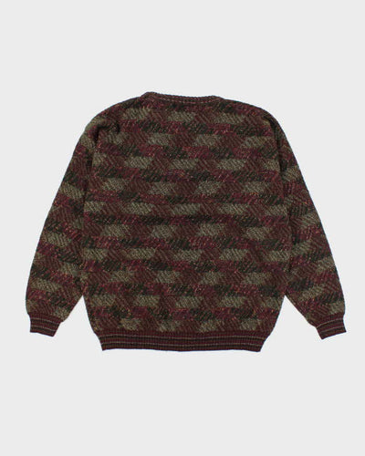 Vintage Brandini Wool Blend Chunky Knit Jumper - L