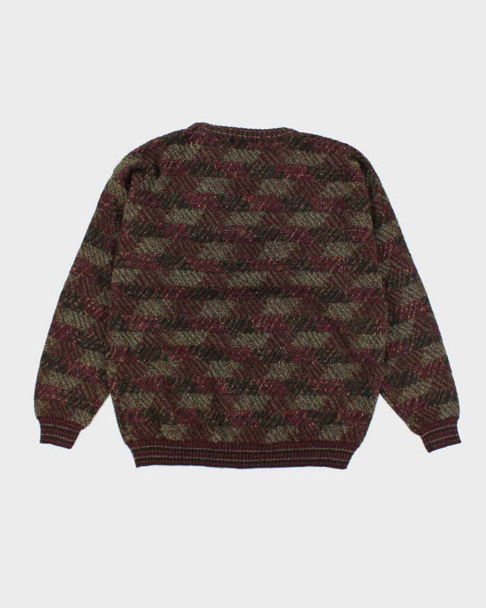 Vintage Brandini Wool Blend Chunky Knit Jumper - L