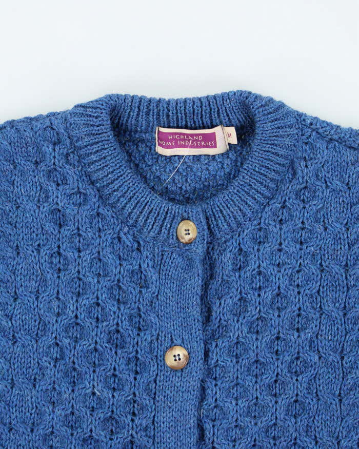 Vintage Highland Home Industries Wool Chunky Oversized Cardigan - M