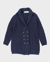 Vintage Arancrafts Merino Wool Chunky Oversized Cardigan - L