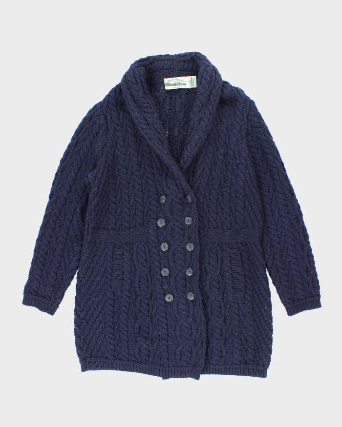 Vintage Arancrafts Merino Wool Chunky Oversized Cardigan - L