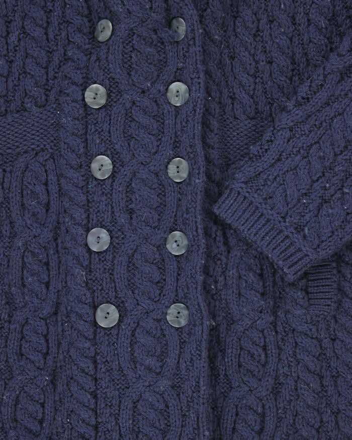 Vintage Arancrafts Merino Wool Chunky Oversized Cardigan - L