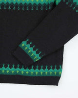 Vintage Nordyk by Ren Dale Patterned Wool Chunky Knit Jumper - M