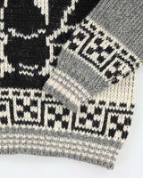 Vintage 80's Chunky Patterned Eagle Wool Chunky Knit Jumper - L
