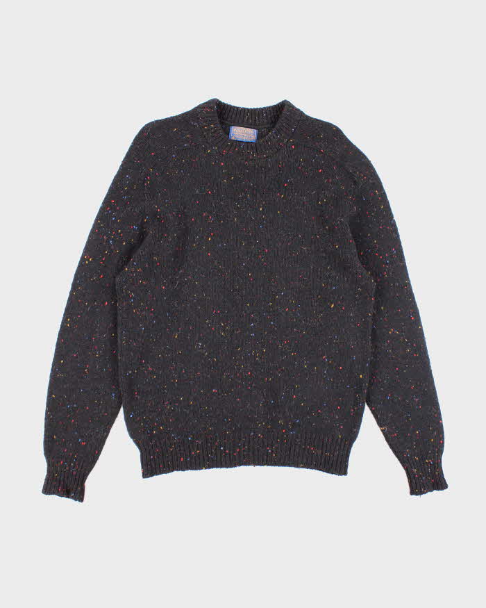 Vintage 90's Pendleton Speckled Wool Knit Jumper - M