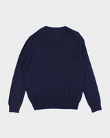 Vintage 2000's Ralph Lauren Merino Wool V-Neck Knit Jumper - M