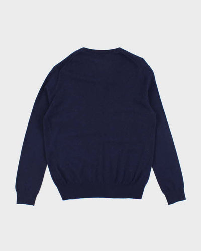 Vintage 2000's Ralph Lauren Merino Wool V-Neck Knit Jumper - M