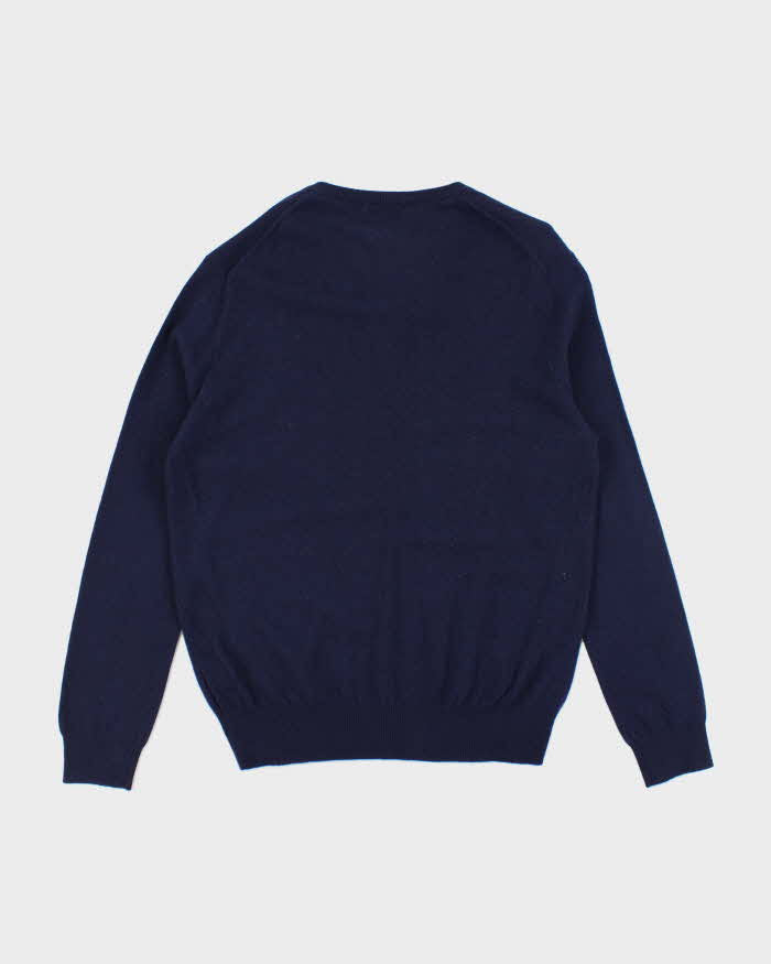 Vintage 2000's Ralph Lauren Merino Wool V-Neck Knit Jumper - M