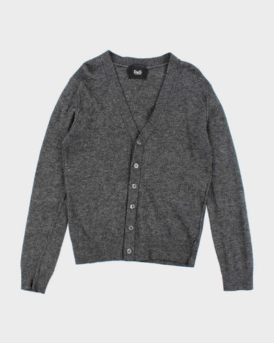 Vintage Y2K Dolce & Gabbana Fine Wool Button Up Cardigan - M