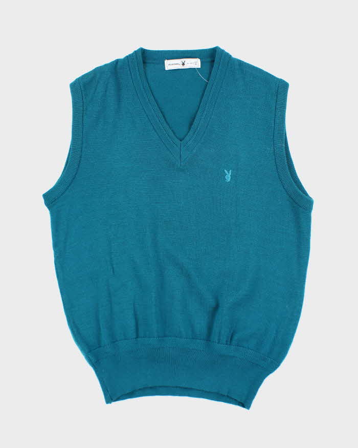 Vintage Y2k 00s Playboy Tank Knit - L