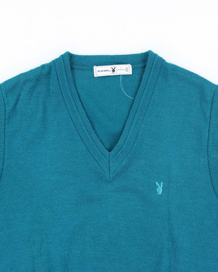 Vintage Y2k 00s Playboy Tank Knit - L