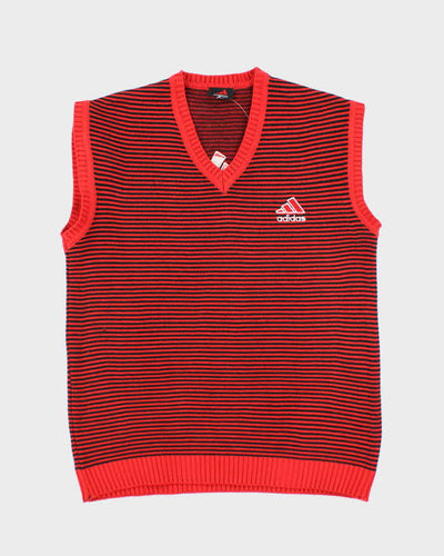 Vintage Y2k 00s Adidas Tank Knit - M